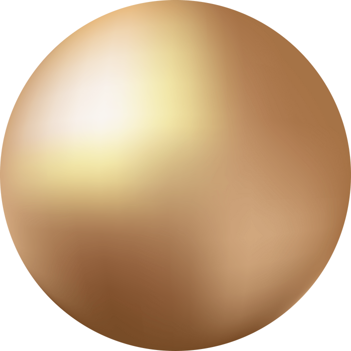 Gold Gradient Ball